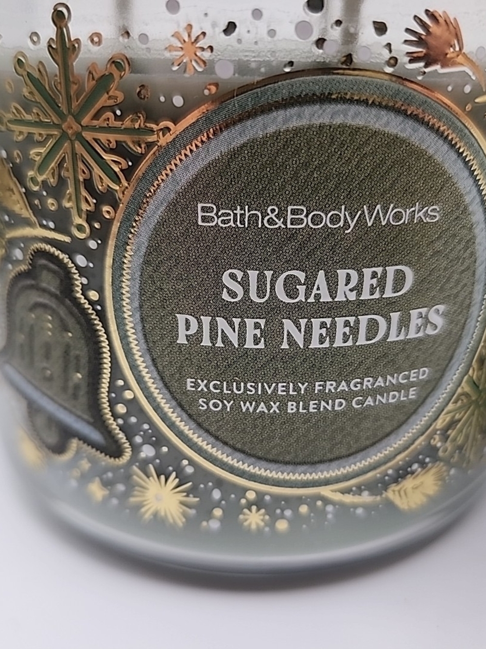 Bath & Body Works Sugared Pine Needles Candle - 2 -3 wick candles